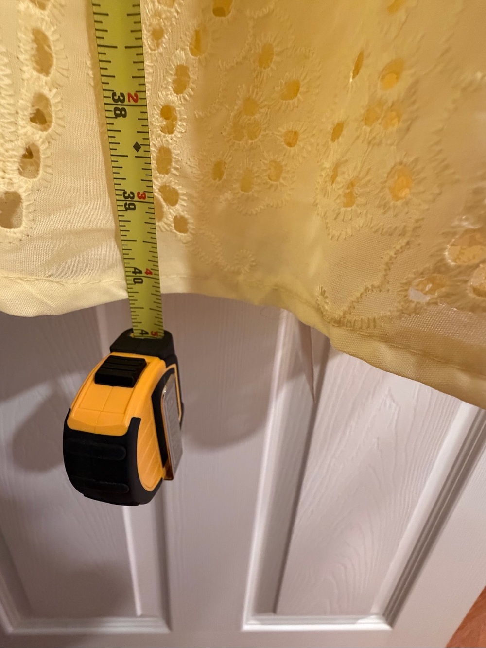 Chicwish Yellow Eyelet Maxi Skirt - Picture 7 of 9
